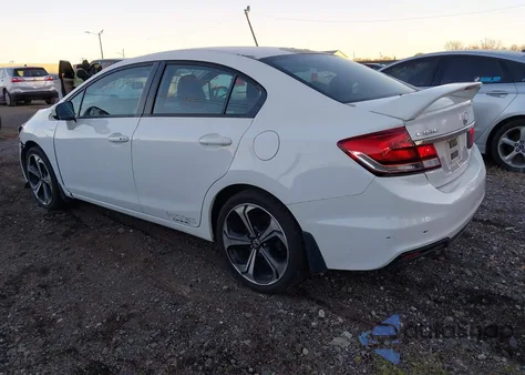 2015 Honda Civic Si из США, поврежденный, VIN 2HGFB6E52FH710096